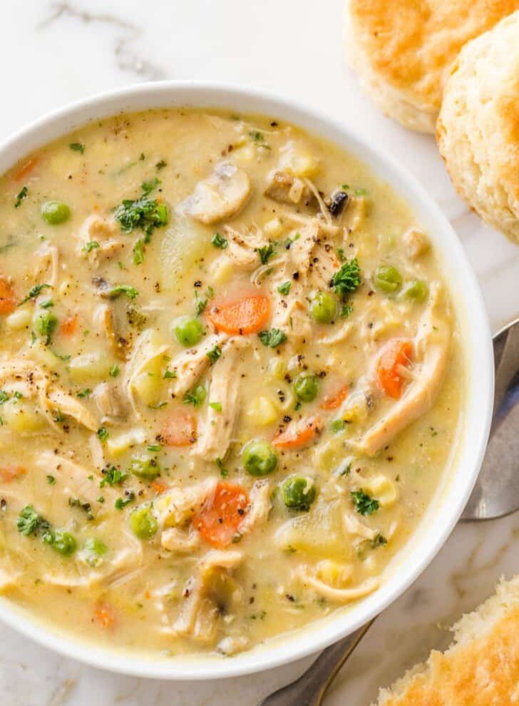 Chicken-Pot-Pie-Soup Recipe 