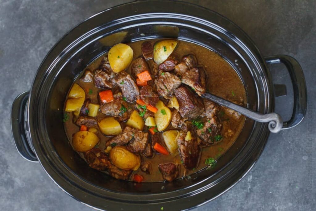 Slow Cooker Beef Stew 