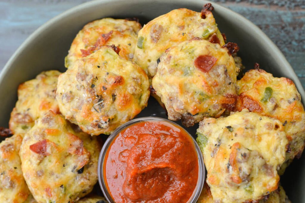 Yummy keto pizza bites recipe