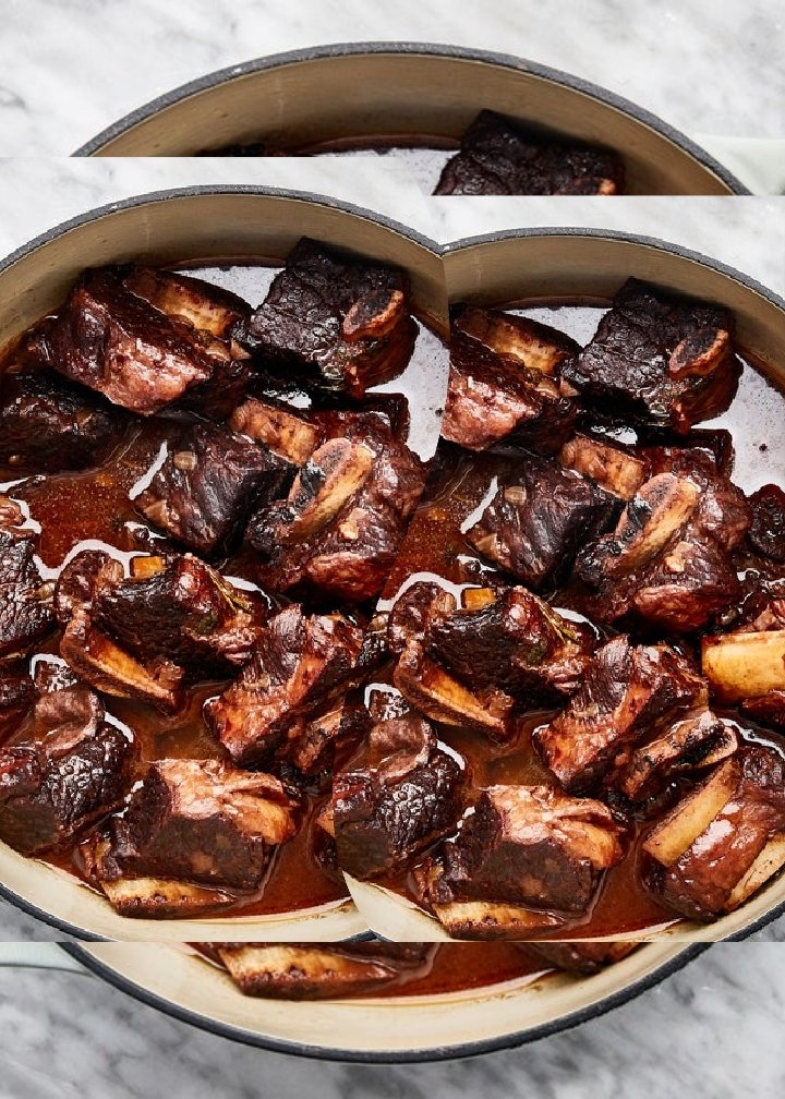 Braised Red Wine Short Ribs