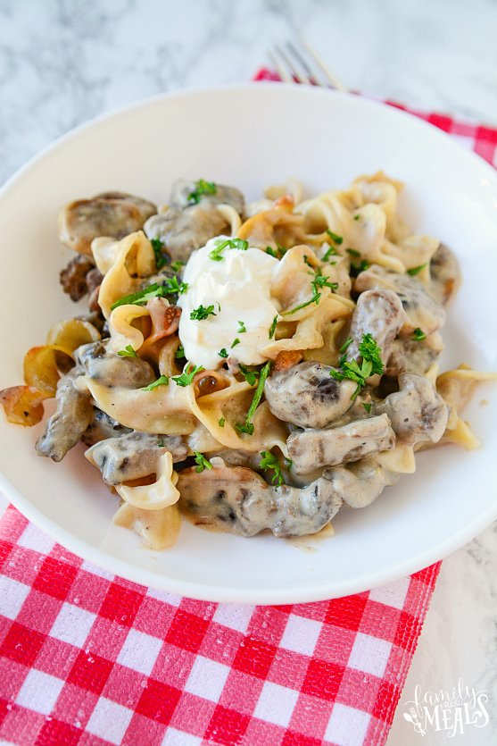 Beef Stroganoff Casserole 