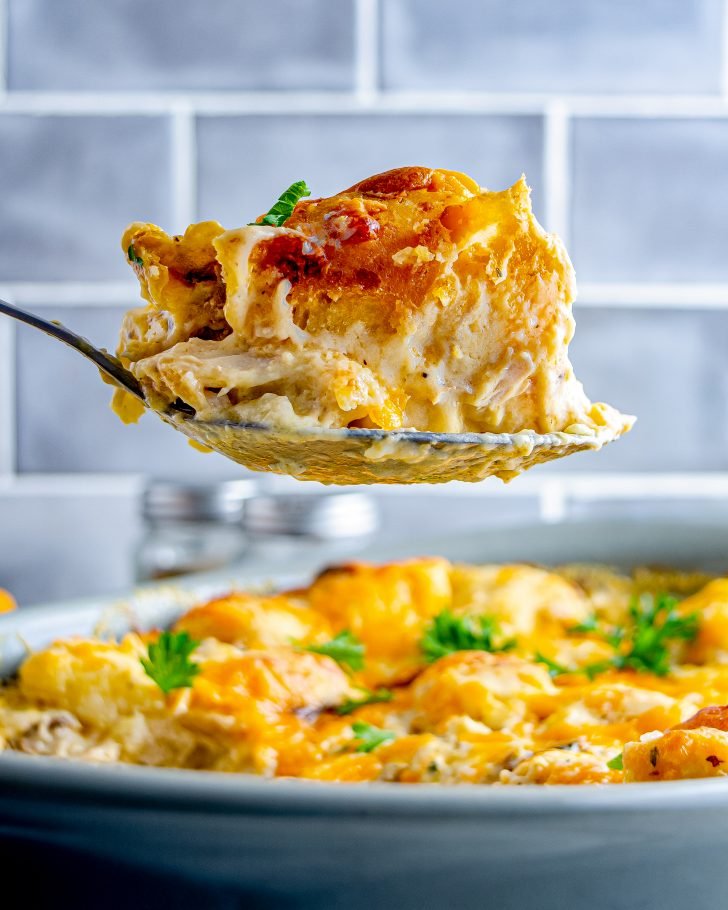 Chicken bubble biscuit Bake Casserole 