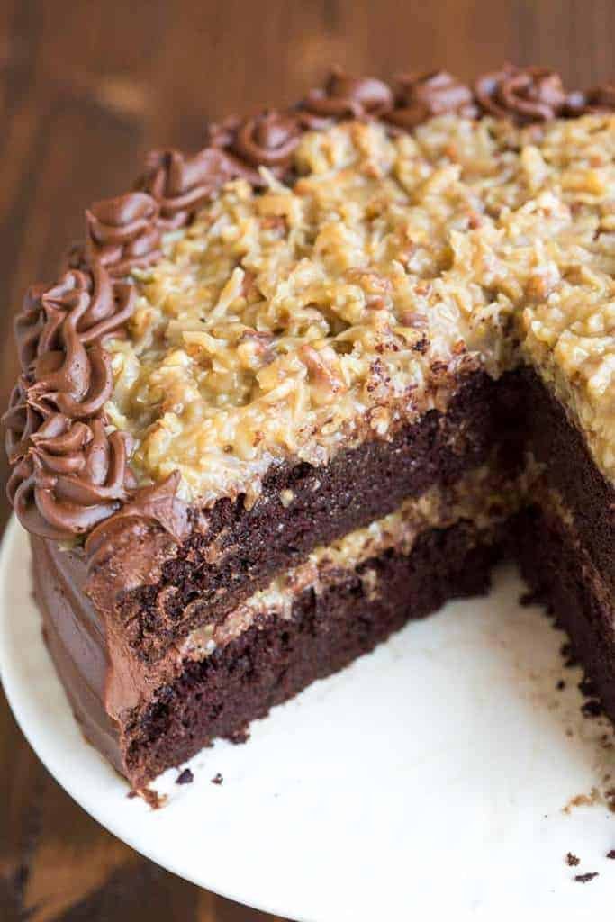 German chocolate cake 