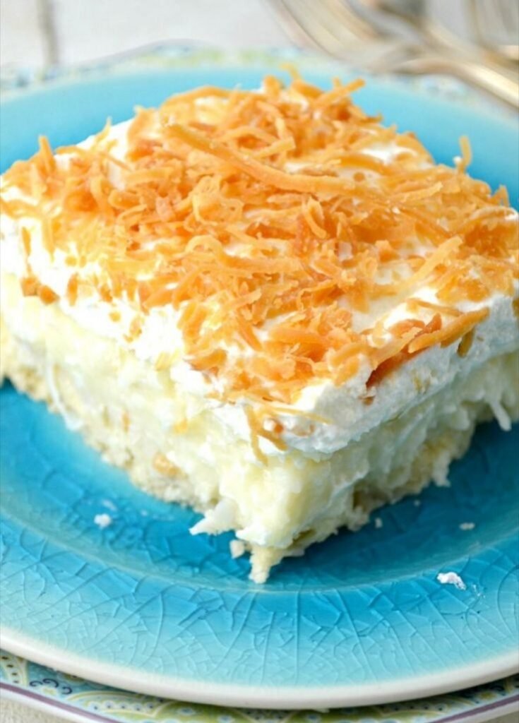 Coconut Cream Pie Bars 