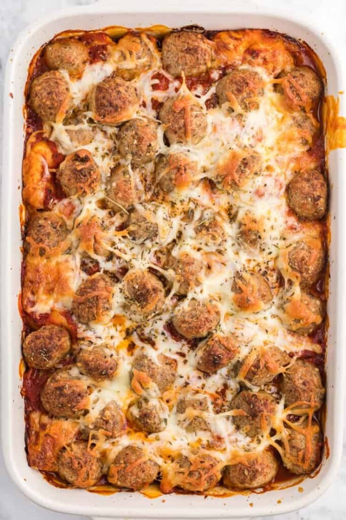 Meatball Sub Casserole 