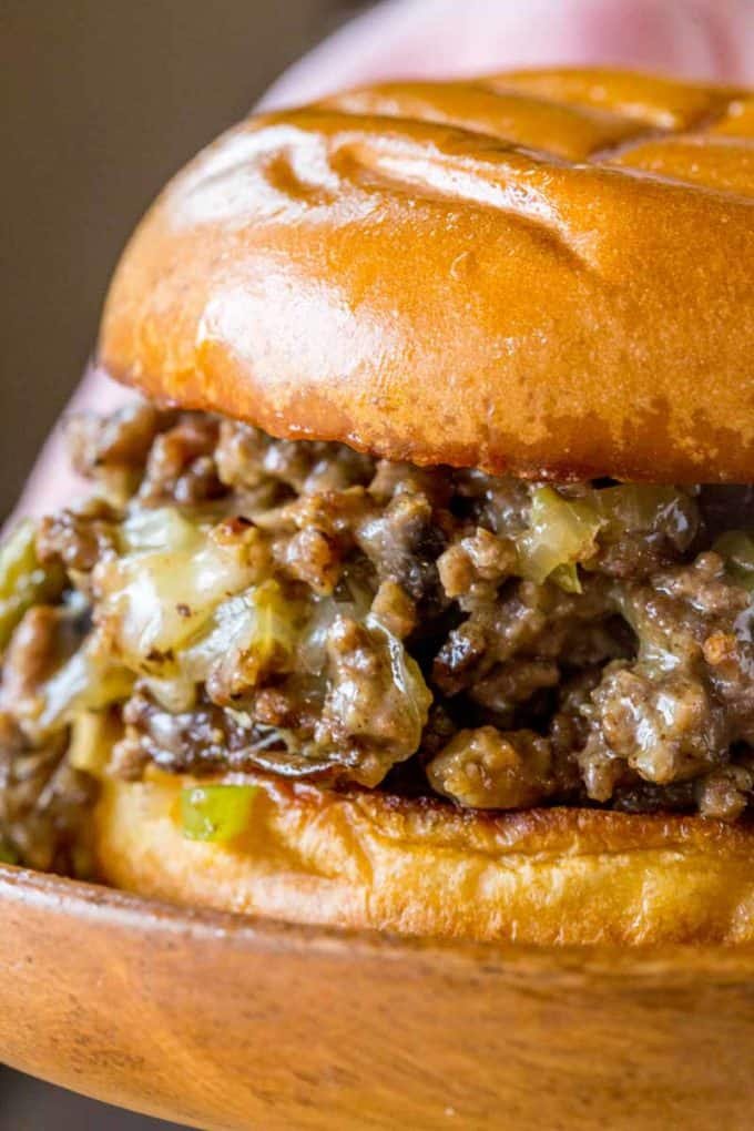 Philly Cheese Steak Sloppy Joes