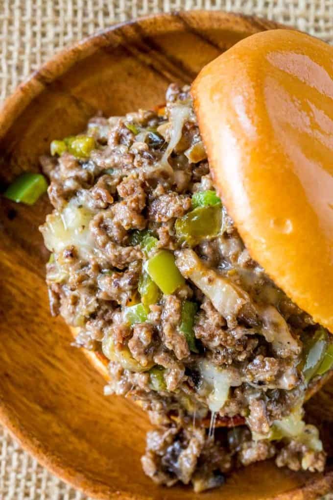 Philly Cheese Steak Sloppy Joes