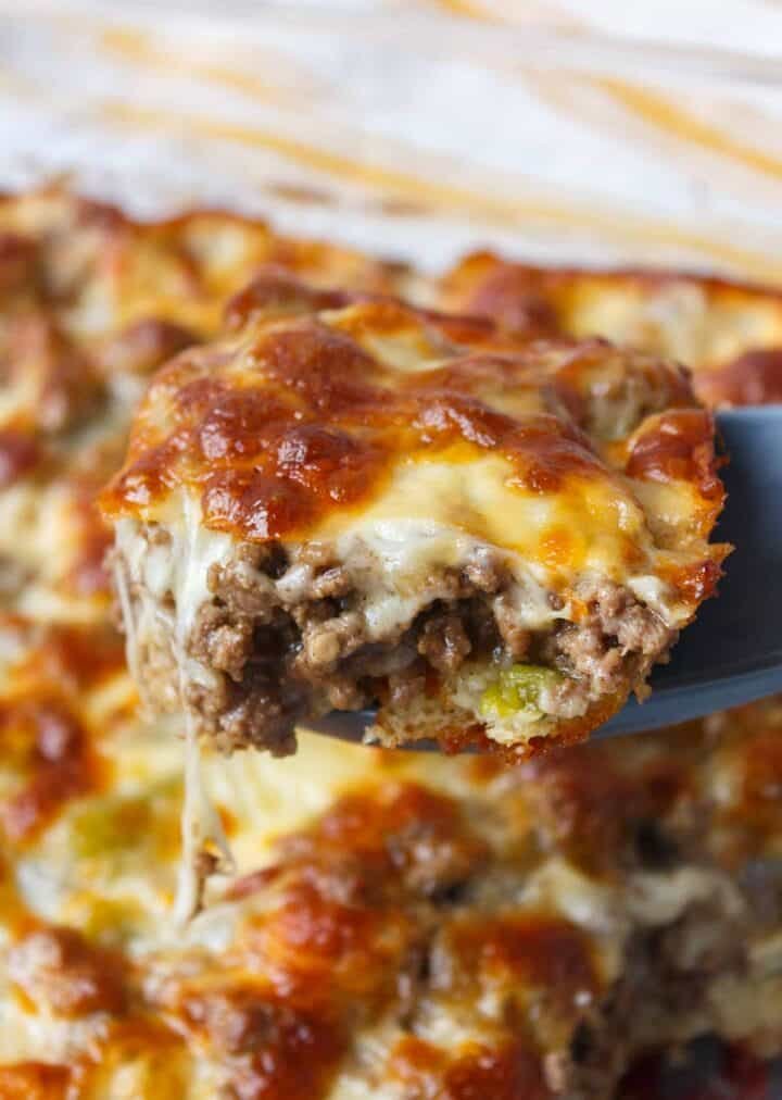 Philly Cheese Steak Casserole 