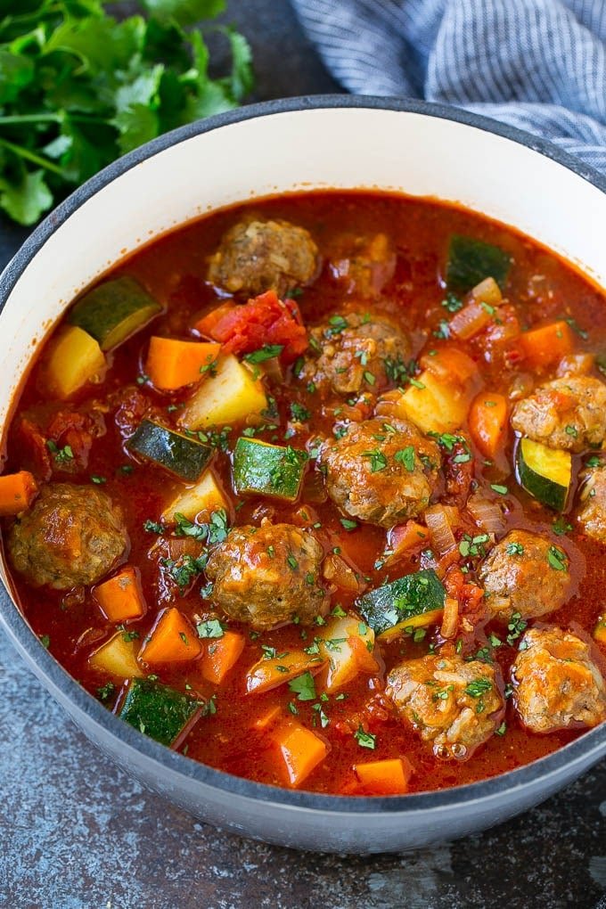 Albondigas soup recipe